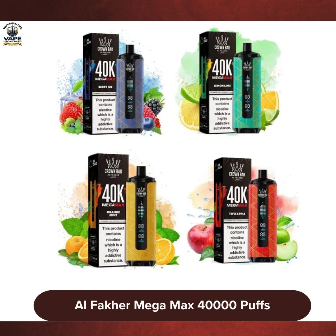 Al Fakher Mega Max 40000 Puffs Dubai Al Fakher Mega Max 40000 Puffs